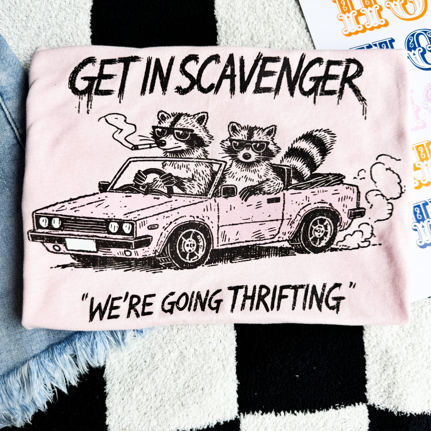 Women - Apparel - Shirts - T-Shirts Get In Scavenger, We&