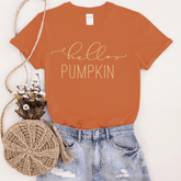 Women - Apparel - Shirts - T-Shirts Hello Pumpkin Graphic Tee