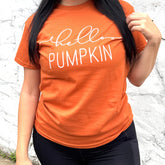 Women - Apparel - Shirts - T-Shirts Hello Pumpkin Graphic Tee