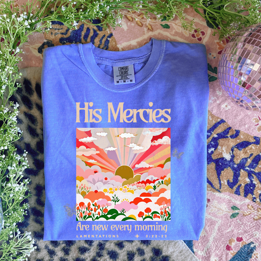 Women - Apparel - Shirts - T-Shirts His Mercies Graphic Tee