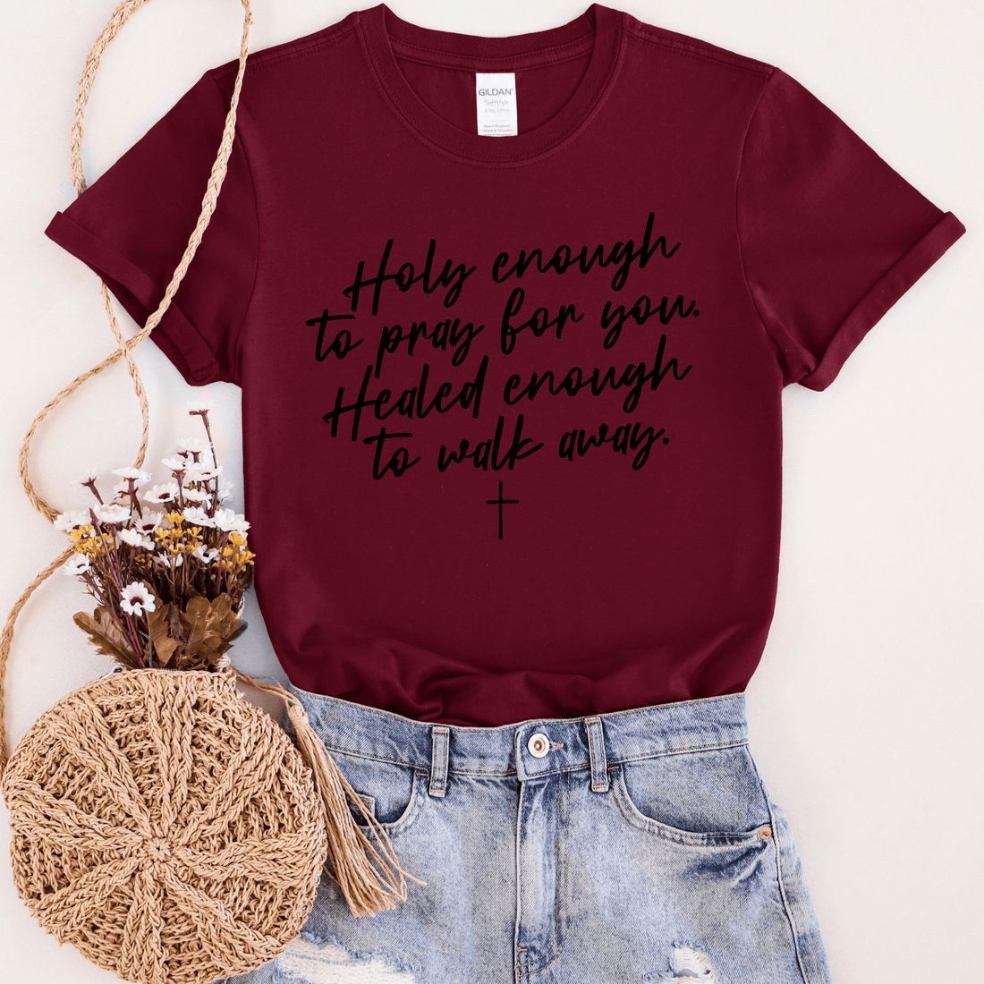 Women - Apparel - Shirts - T-Shirts Holy Enough Graphic Tee