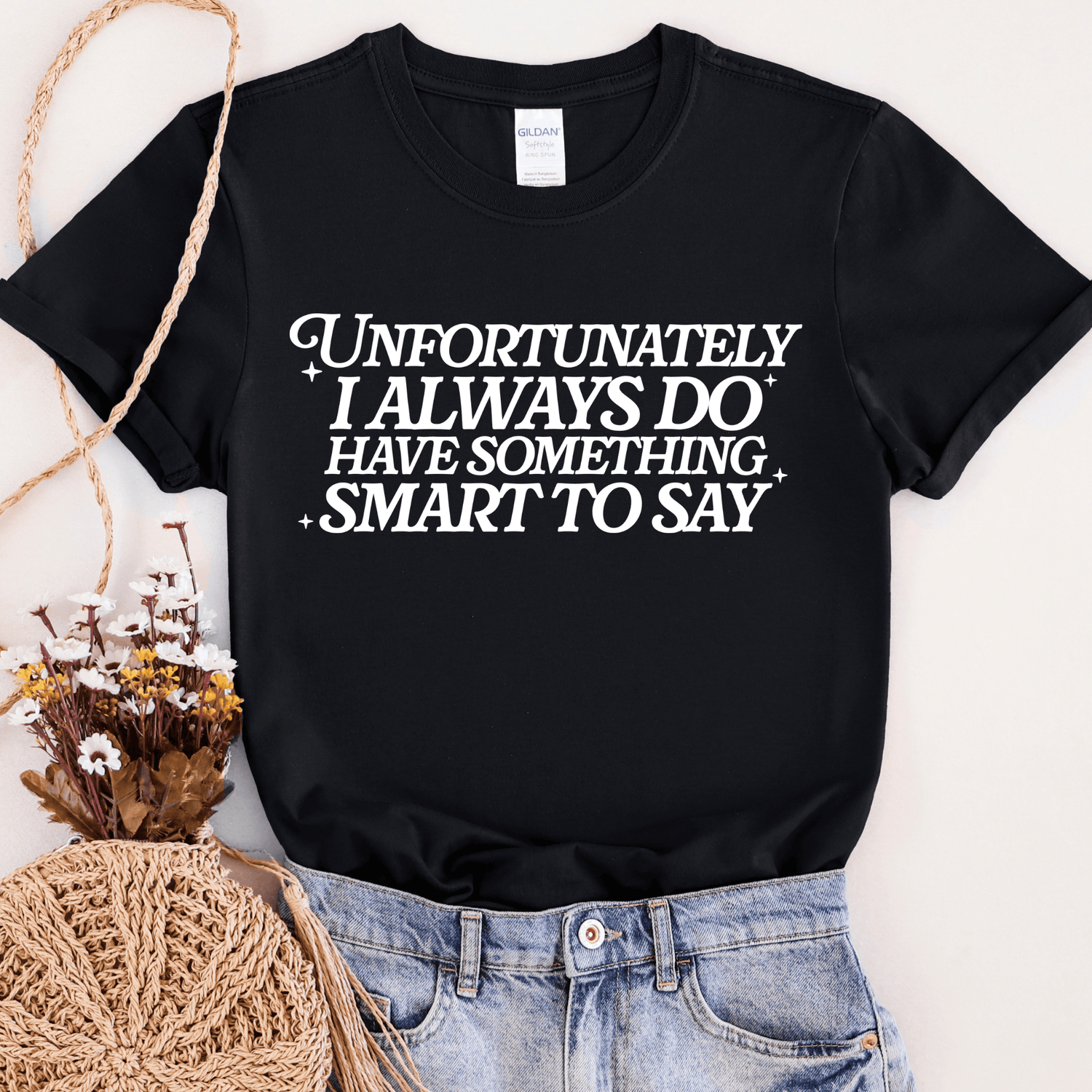 Women - Apparel - Shirts - T-Shirts I Always Have Something to Say Graphic Tee