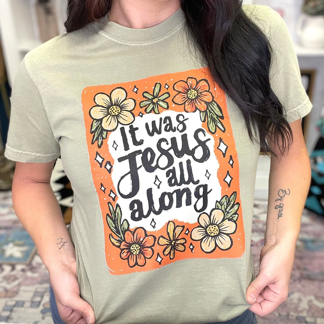 Women - Apparel - Shirts - T-Shirts It Was Jesus Graphic Tee