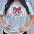 Women - Apparel - Shirts - T-Shirts Joy Leopard Ornament Graphic Tee