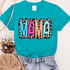 Women - Apparel - Shirts - T-Shirts Leopard Colorful Mama Graphic Tee