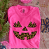 Women - Apparel - Shirts - T-Shirts Leopard Jack O Lantern Graphic Tee