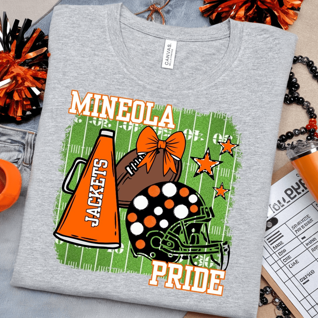 Women - Apparel - Shirts - T-Shirts Mineola Game Day Polka Dot Graphic Tee