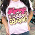 Women - Apparel - Shirts - T-Shirts Pink Merry and Bright Graphic Tee