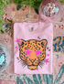 Women - Apparel - Shirts - T-Shirts Preppy Leopard Graphic Tee