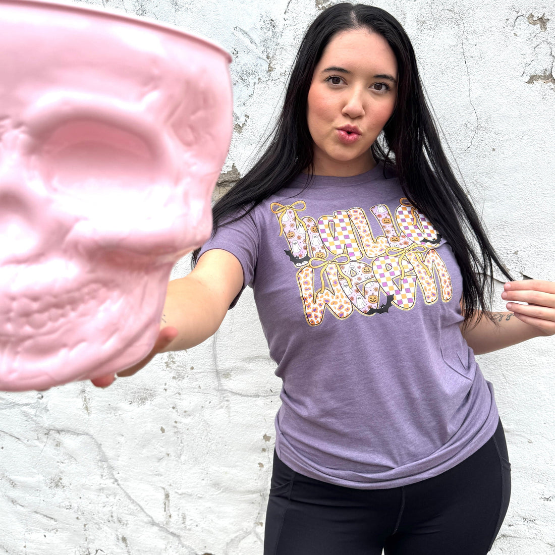 Women - Apparel - Shirts - T-Shirts Retro Halloween Soft Graphic Tee