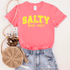 Women - Apparel - Shirts - T-Shirts Salty But Cute Graphic Tee