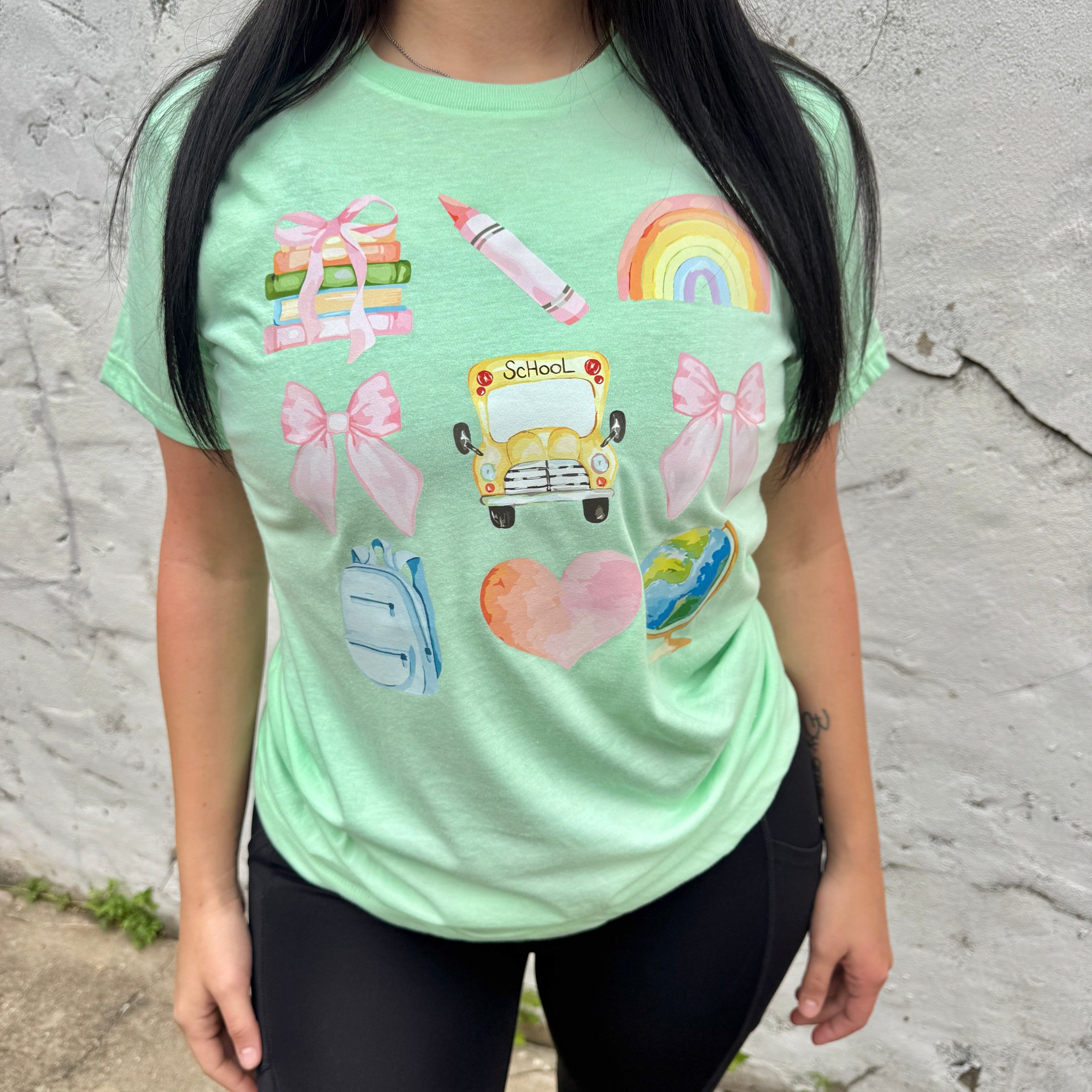 Women - Apparel - Shirts - T-Shirts School Essentials Graphic Tee