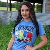 Women - Apparel - Shirts - T-Shirts Shoot Your Shot Cowboy Soft Graphic Tee