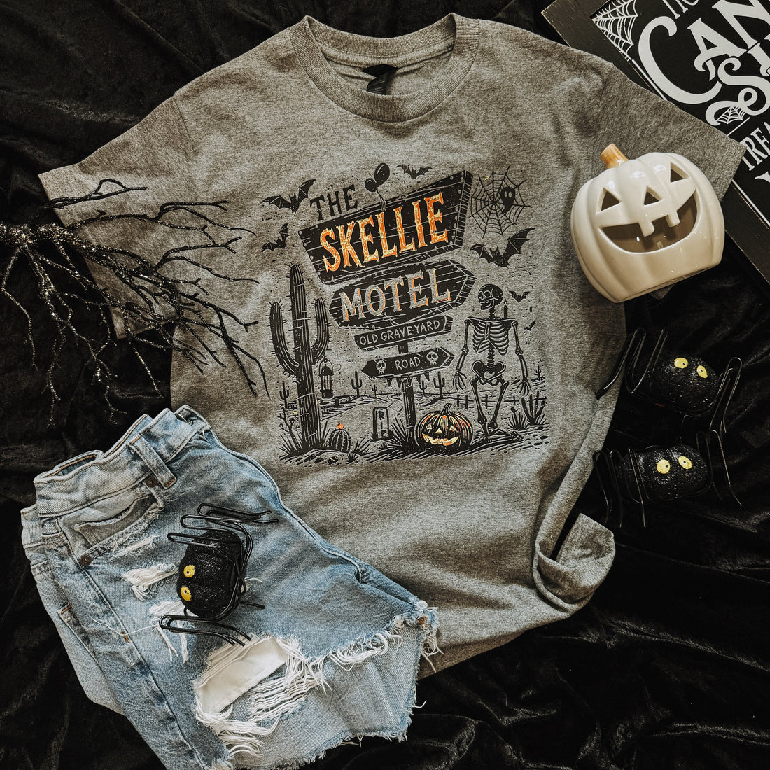 Women - Apparel - Shirts - T-Shirts Skellie Motel Soft Graphic Tee
