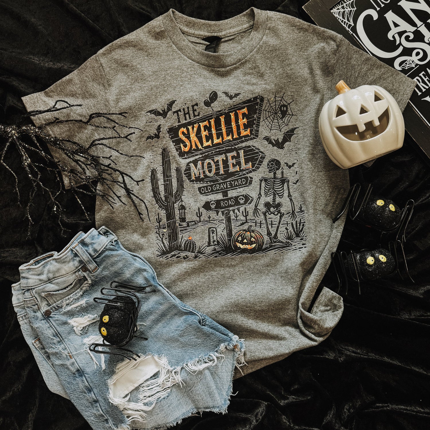 Women - Apparel - Shirts - T-Shirts Skellie Motel Soft Graphic Tee