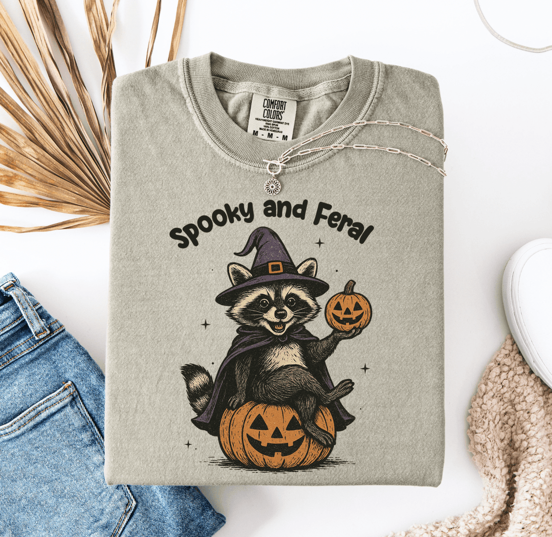 Women - Apparel - Shirts - T-Shirts Spooky and Feral Graphic Tee