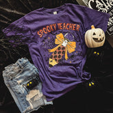 Women - Apparel - Shirts - T-Shirts Spooky Teacher Soft Graphic Tee