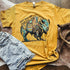 Women - Apparel - Shirts - T-Shirts Stay Wild Buffalo & Roam Free Cowgirl Graphic Tee