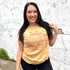 Women - Apparel - Shirts - T-Shirts Sunflower Pumpkin Cutout Graphic Tee