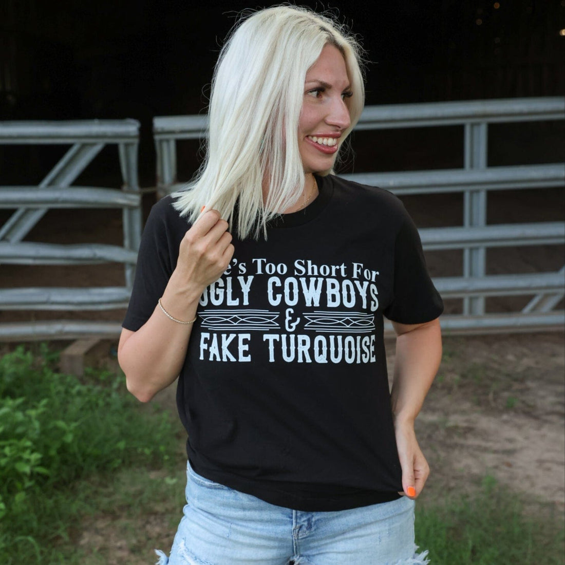 Women - Apparel - Shirts - T-Shirts Ugly Cowboys Graphic Tee