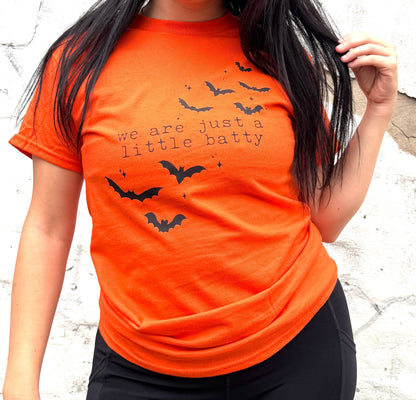 Women - Apparel - Shirts - T-Shirts We are all a little Batty Graphic Tee