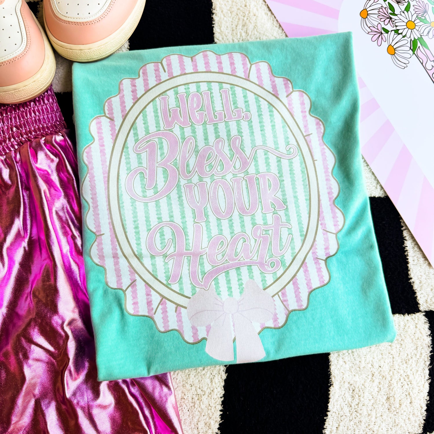 Women - Apparel - Shirts - T-Shirts Well Bless Your Heart Graphic Tee