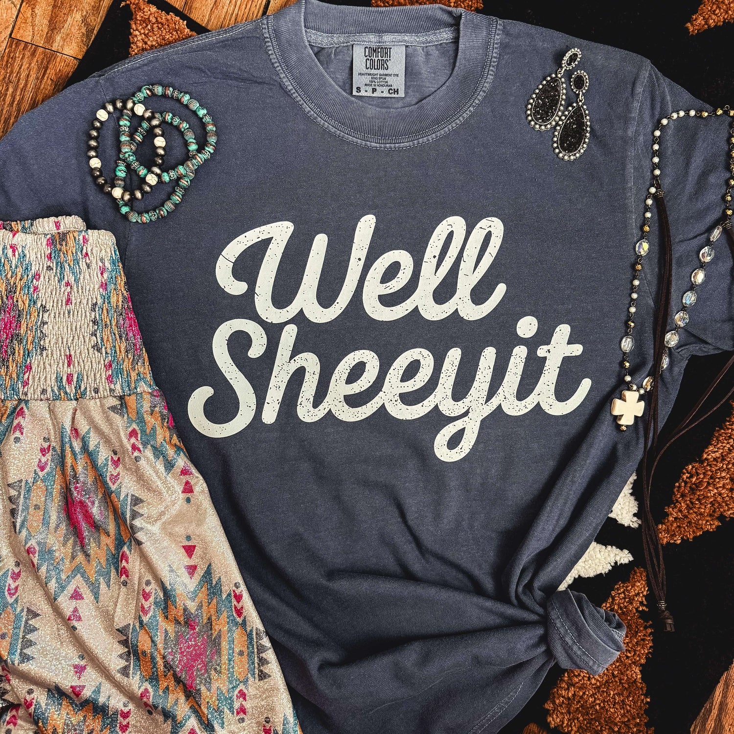 Women - Apparel - Shirts - T-Shirts Well Sheeyit Soft Graphic Tee