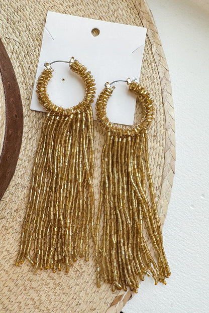 earrings Luna Fringe Earrings