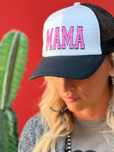 Hats Mama Trucker Cap with Pink Glitter