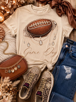 Diamond League Luxe Football Tee
