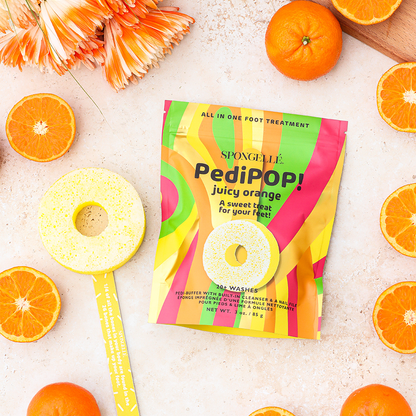 Juicy Orange | PediPOP! Pedi Buffer &amp; Nail File