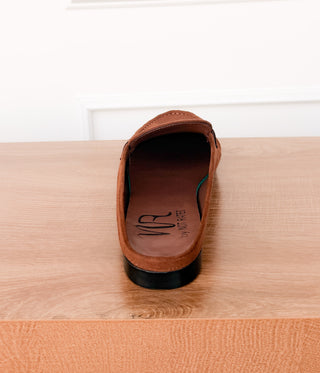 Margot Slide Loafer in Chocolate