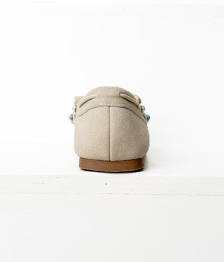 Moccasin Flats in Cream