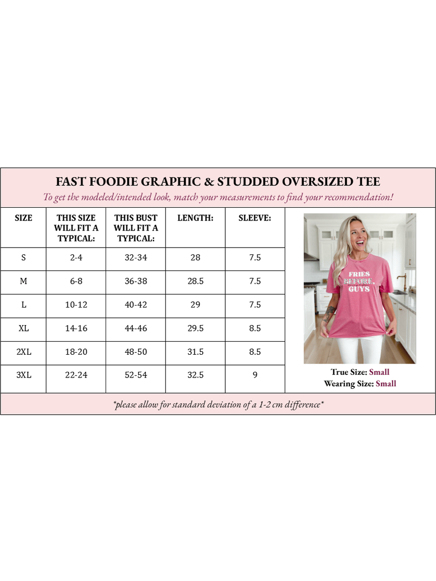 “Nugs Not Drugs” Graphic &amp; Studded Washed Tee - Girl Code Couture