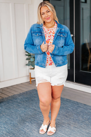 Denim Every Occasion Denim Button Up Jacket