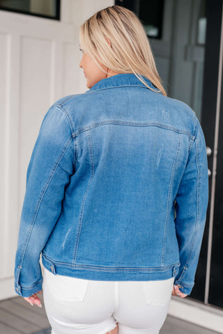 Denim Every Occasion Denim Button Up Jacket