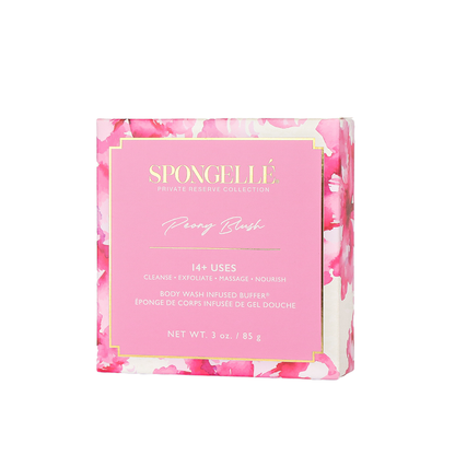 Body Wash Infused Buffer Peony Blush | Boxed Flower