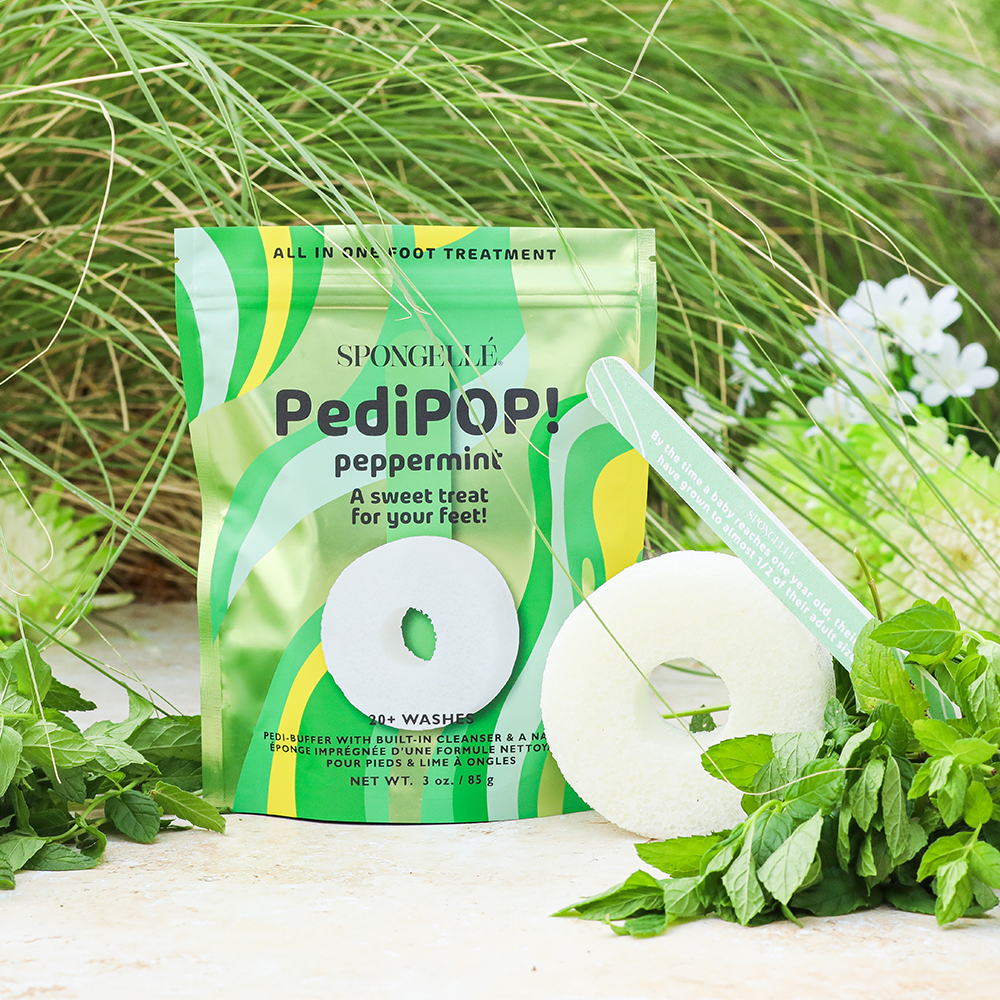 Peppermint | PediPOP! Pedi Buffer &amp; Nail File