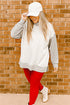 PREORDER Oversized Inside Out and Reversible Mockneck Sweatshirt - Girl Code Couture