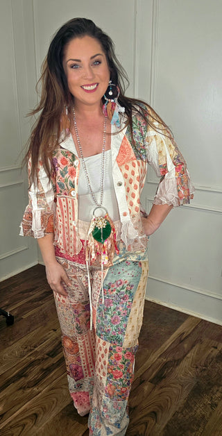 Perfect Patchwork Bloom Pants