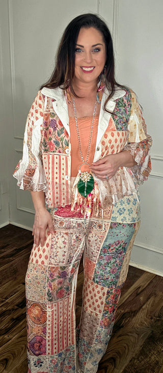 Perfect Patchwork Bloom Pants
