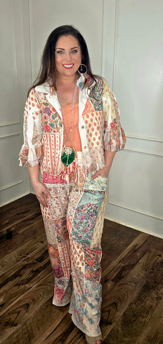 Perfect Patchwork Bloom Pants