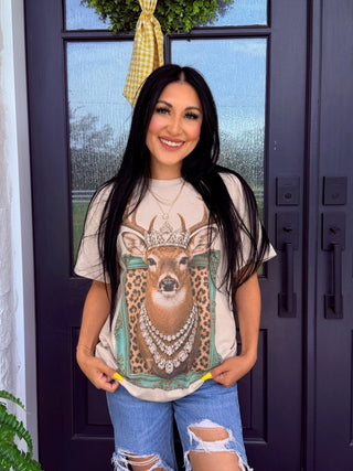 Queen of the Wild Deer Graphic Tee