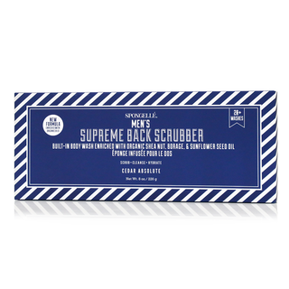 Men's Supreme Body Wash Infused Back Scrubber
