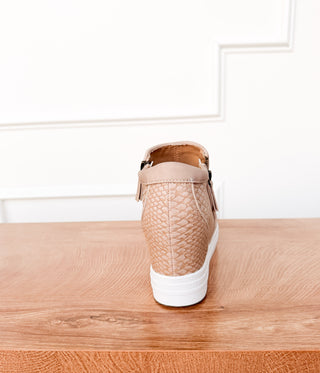 Timmibelle Wedge Sneaker in Blush