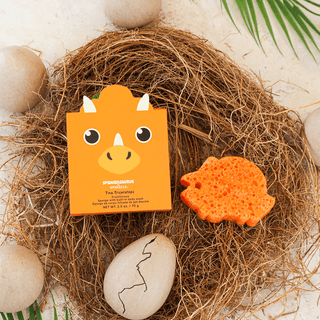 Body Wash Infused Buffer Tina Triceratops | Spongeasaurus Dinosaur Buffer