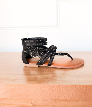 Willow Sandal in Black